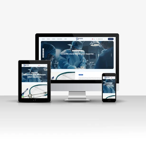 Doktor Sitesi V2 (Tüm Sektörlere Uygundur - Yeni Dil Sistemli) ait görsel